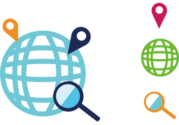 be sited inのイラスト